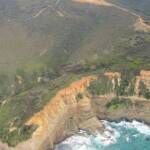 Aerial view of the Great Ocean Road, VIC