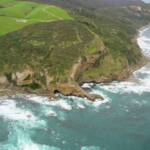 Aerial view of the Great Ocean Road, VIC