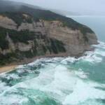 Aerial view of the Great Ocean Road, VIC