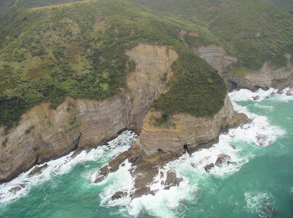 Aerial view of the Great Ocean Road, VIC
