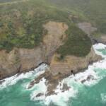 Aerial view of the Great Ocean Road, VIC