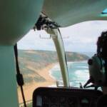Helicopter - aerial view of the Great Ocean Road, VIC
