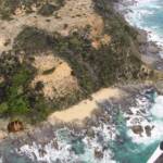 Helicopter - aerial view of the Great Ocean Road, VIC