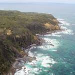 Aerial view of the Great Ocean Road, VIC