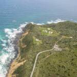 Aerial view of the Great Ocean Road, VIC