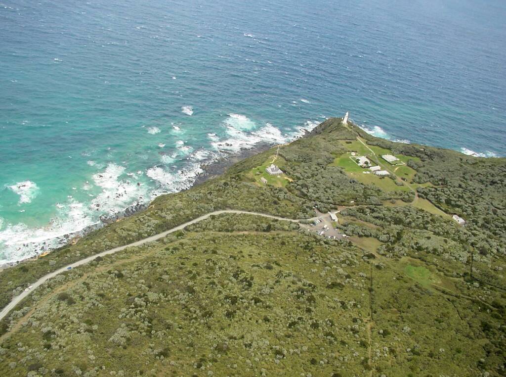 Aerial view of the Great Ocean Road, VIC