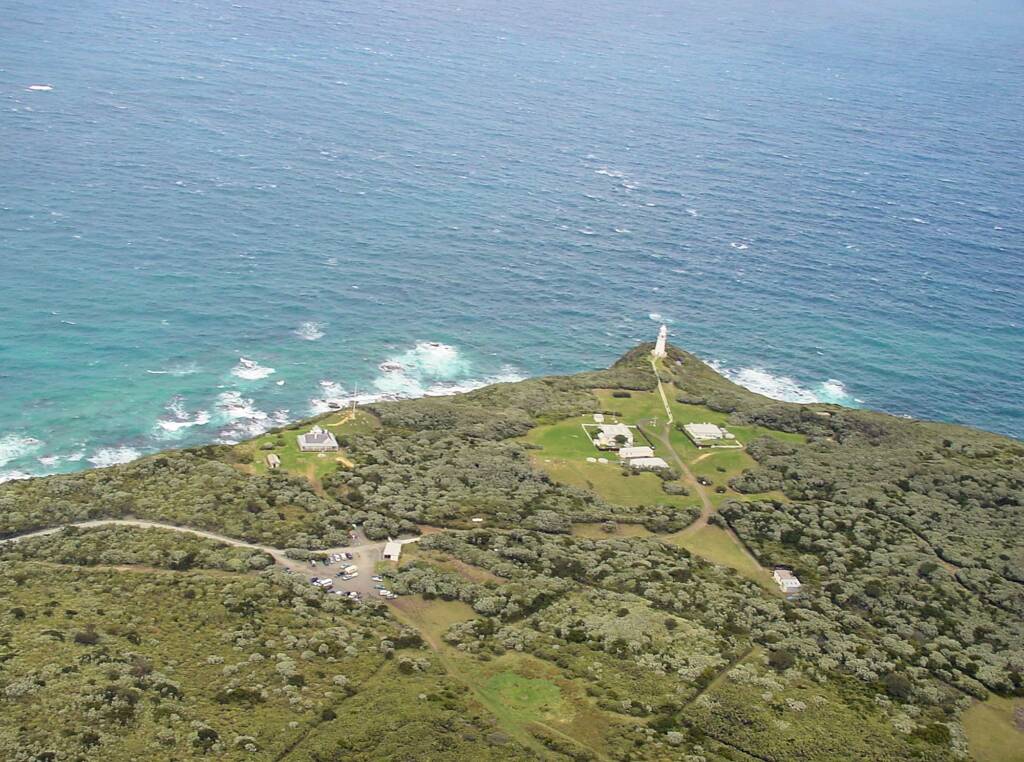 Aerial view of the Great Ocean Road, VIC