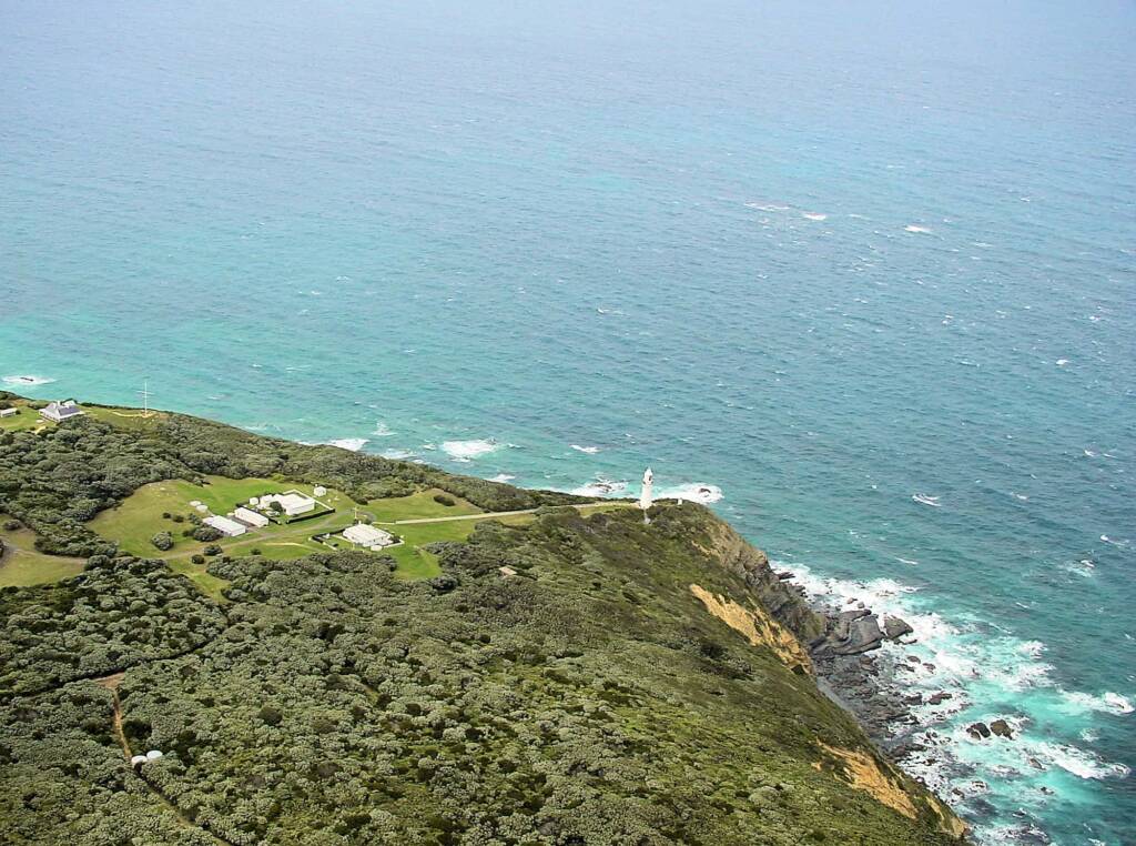 Aerial view of the Great Ocean Road, VIC