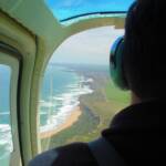 Helicopter - aerial view of the Great Ocean Road, VIC