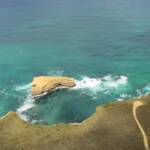 Aerial view of the Great Ocean Road, VIC