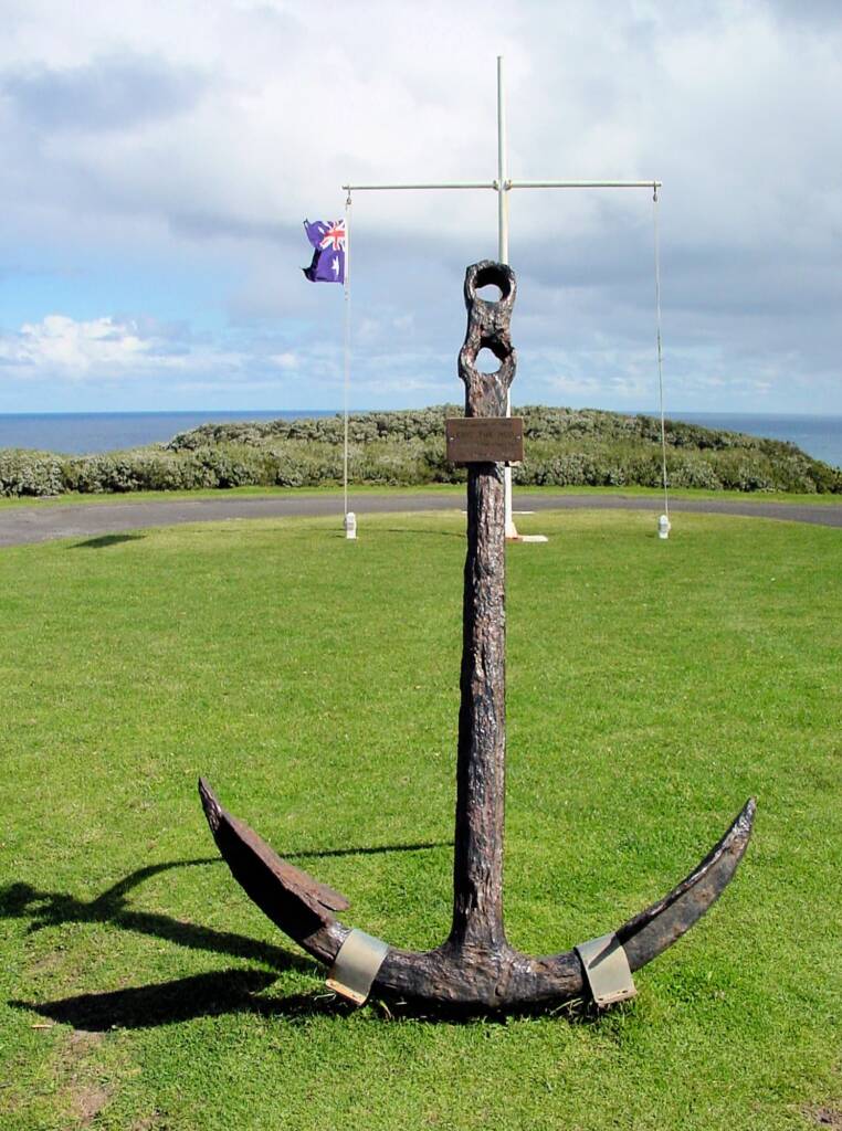 Eric The Red anchor - Cape Otway Lighthouse, Victoria