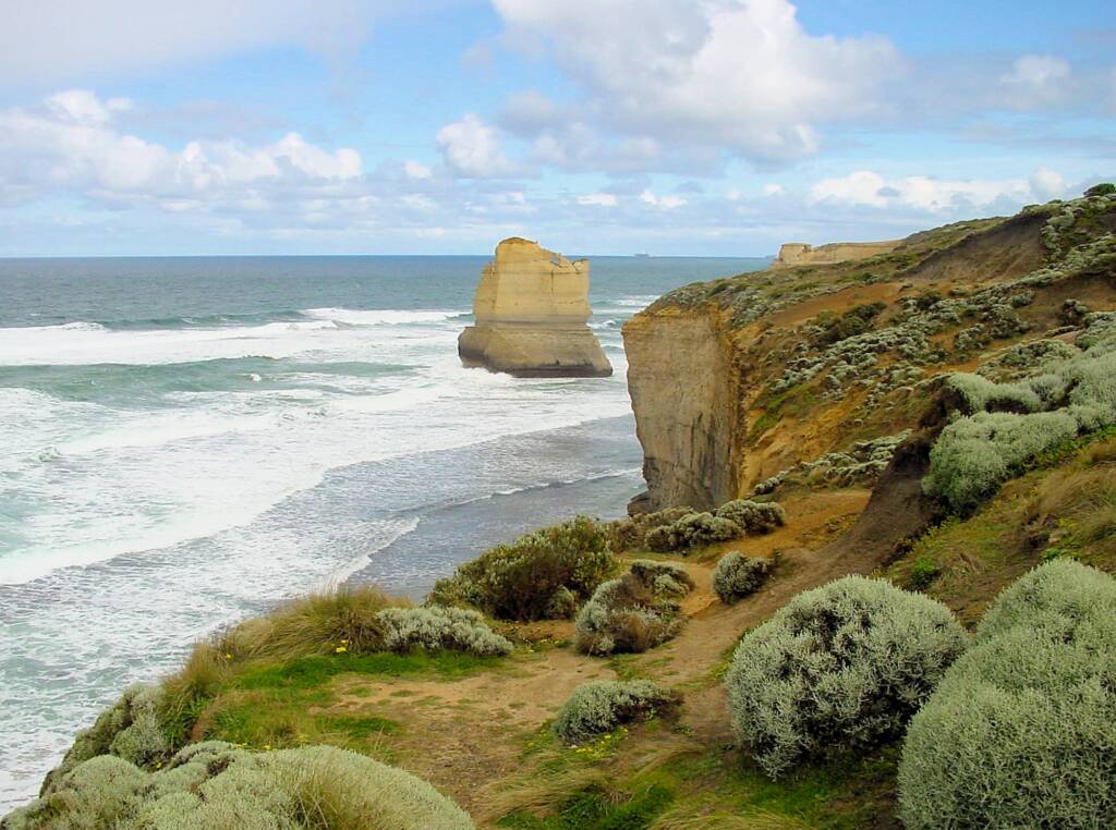 Great Ocean Road coastline (near Loch Ard Gorge)