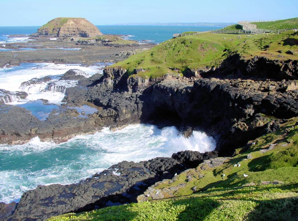 The Nobbies Blowhole, Phillip Island, VIC