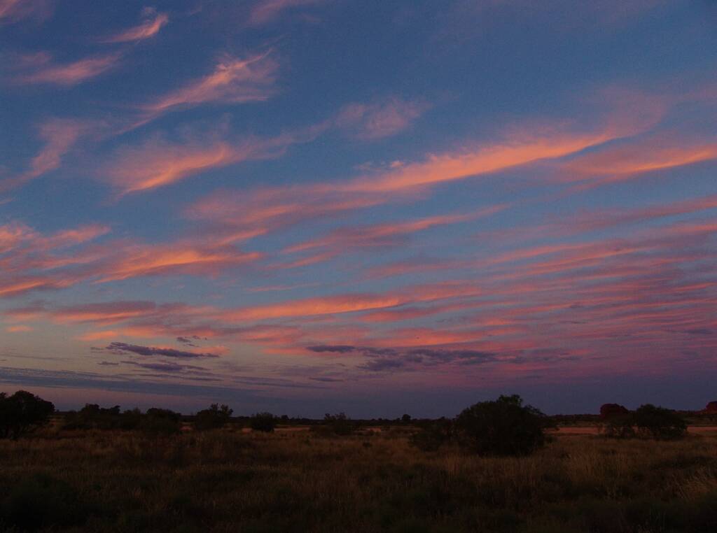 Sunset at Wurre / Rainbow Valley, NT