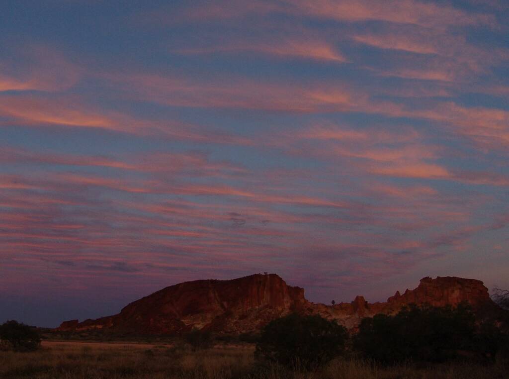 Sunset at Wurre / Rainbow Valley, NT
