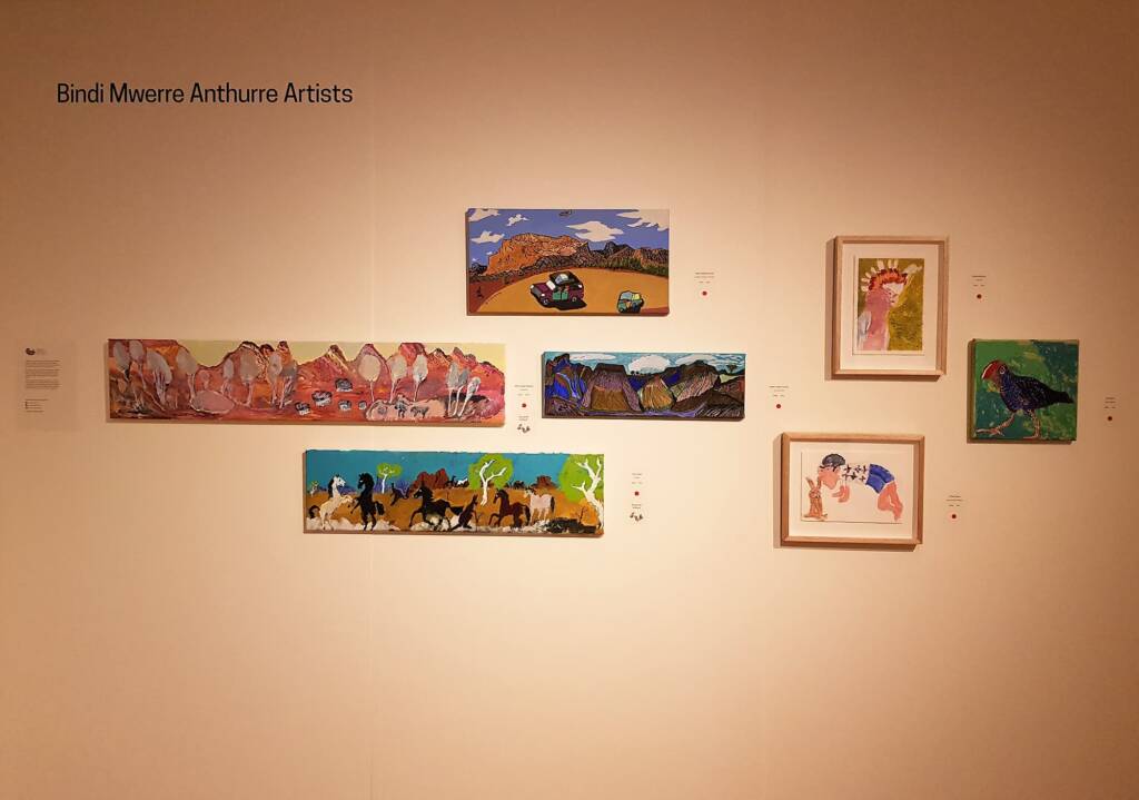 Bindi Mwerre Anthurre Artists, Alice Springs Desert Mob Festival 2020