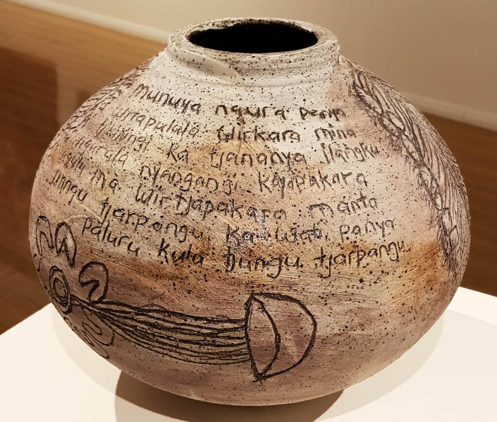 Kungkarangkalpa - Seven Sisters by Tjunkaya Tapaya, Alice Springs Desert Mob Festival 2018