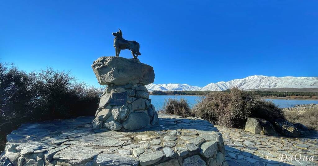 The Sheepdog Memorial, Lake Tekapo, New Zealand by DaQua