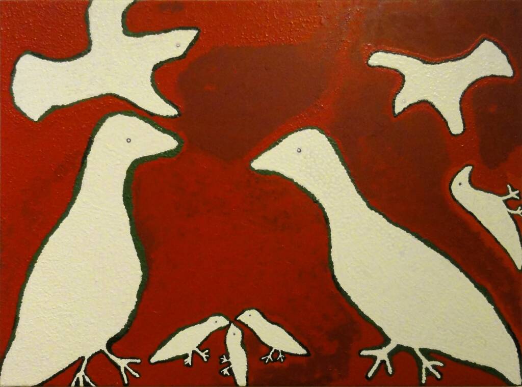 Tjulpu by Nyanu Watson, Alice Springs Desert Mob Festival 2016