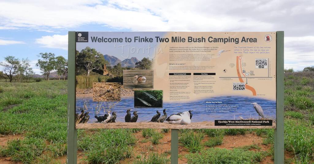 Finke Two Mile Bush Camping Area - 'Tjoritja'