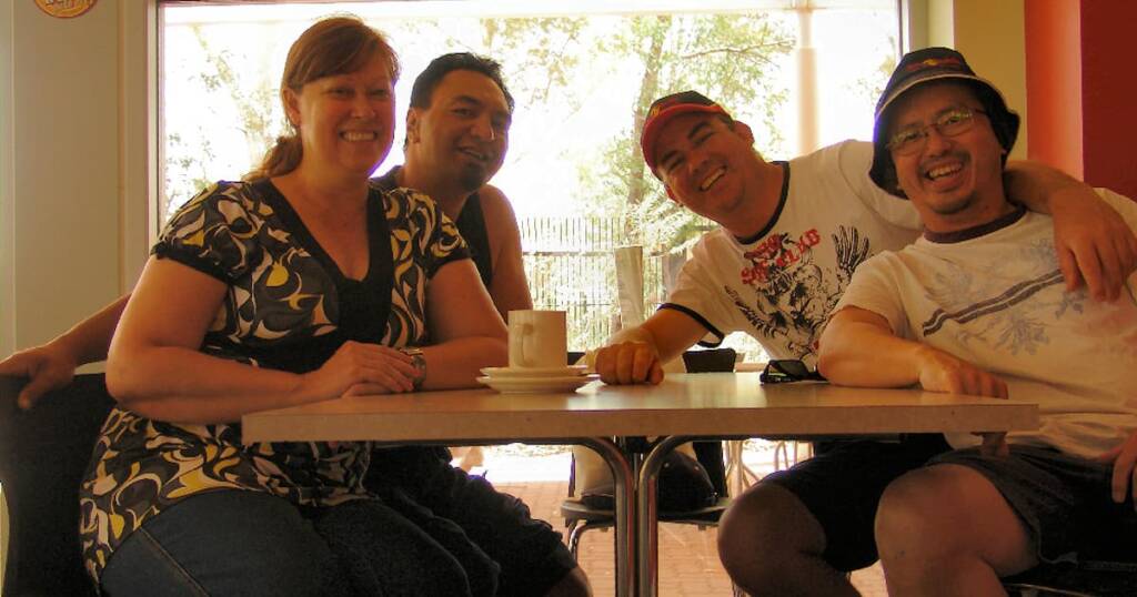 Friends in Alice Springs, Central Australia
