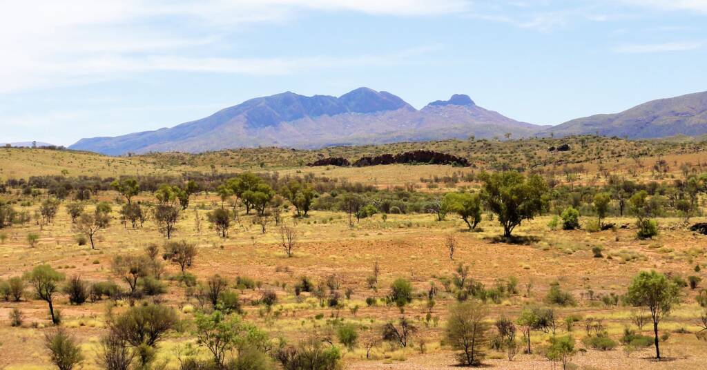 View of Mount Sonder from Lookout
