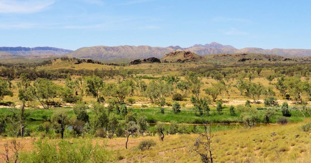 View from Mount Sonder Lookout