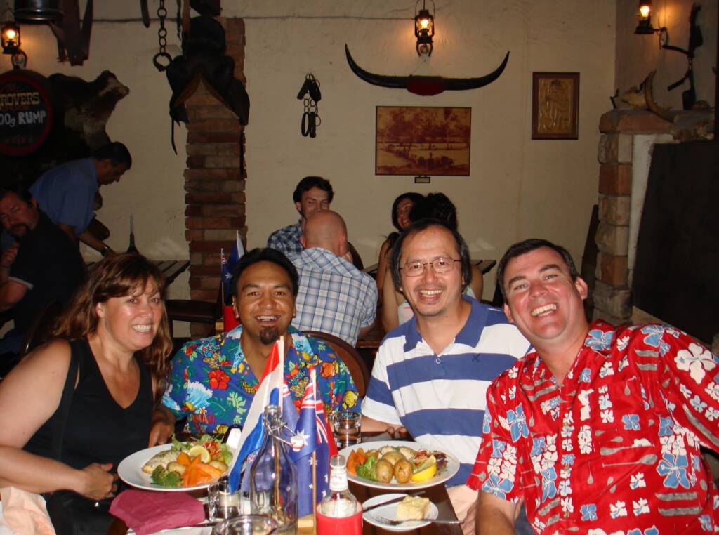 Friends in Alice Springs, Central Australia
