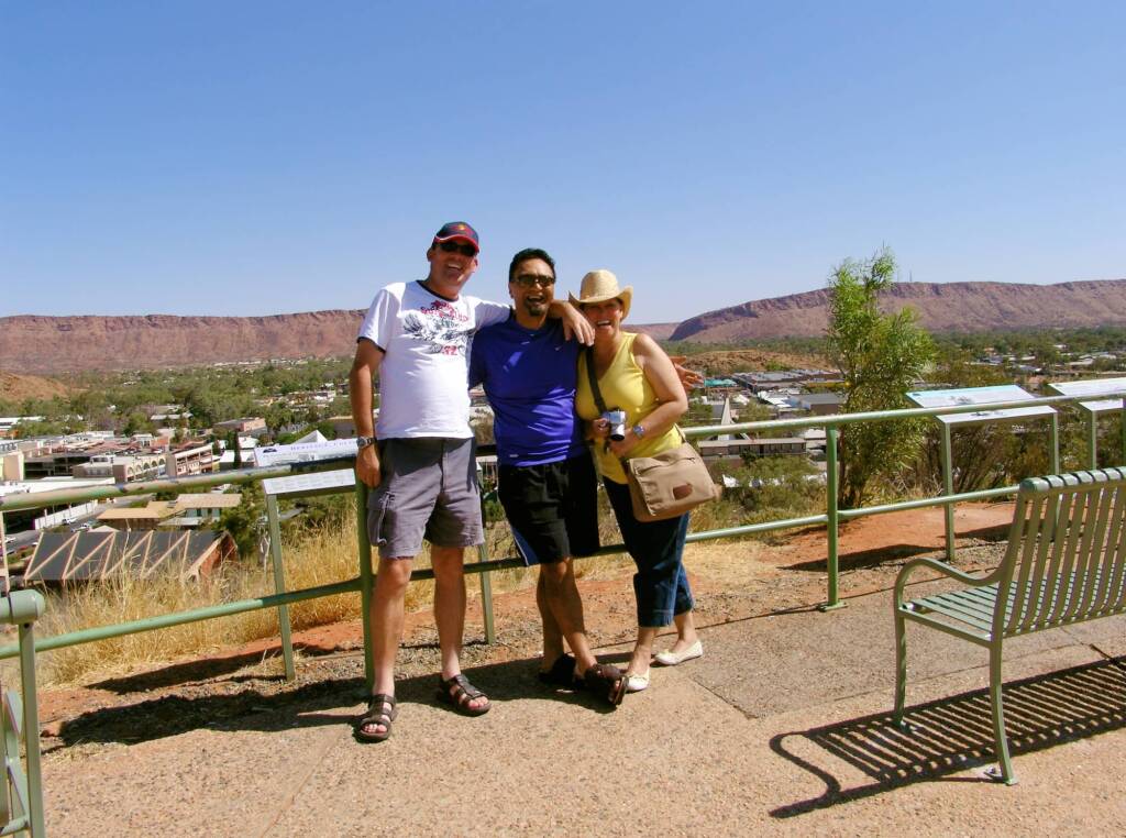 Friends in Alice Springs, Central Australia