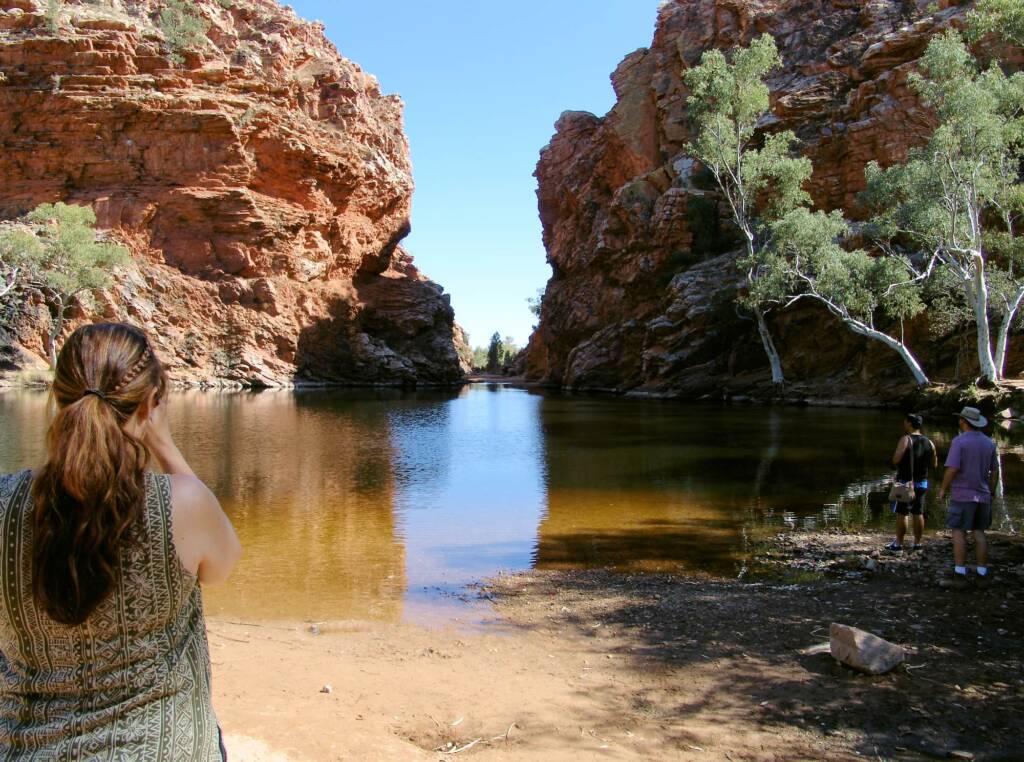 Friends in Alice Springs, Central Australia