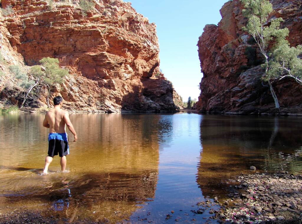 Friends in Alice Springs, Central Australia