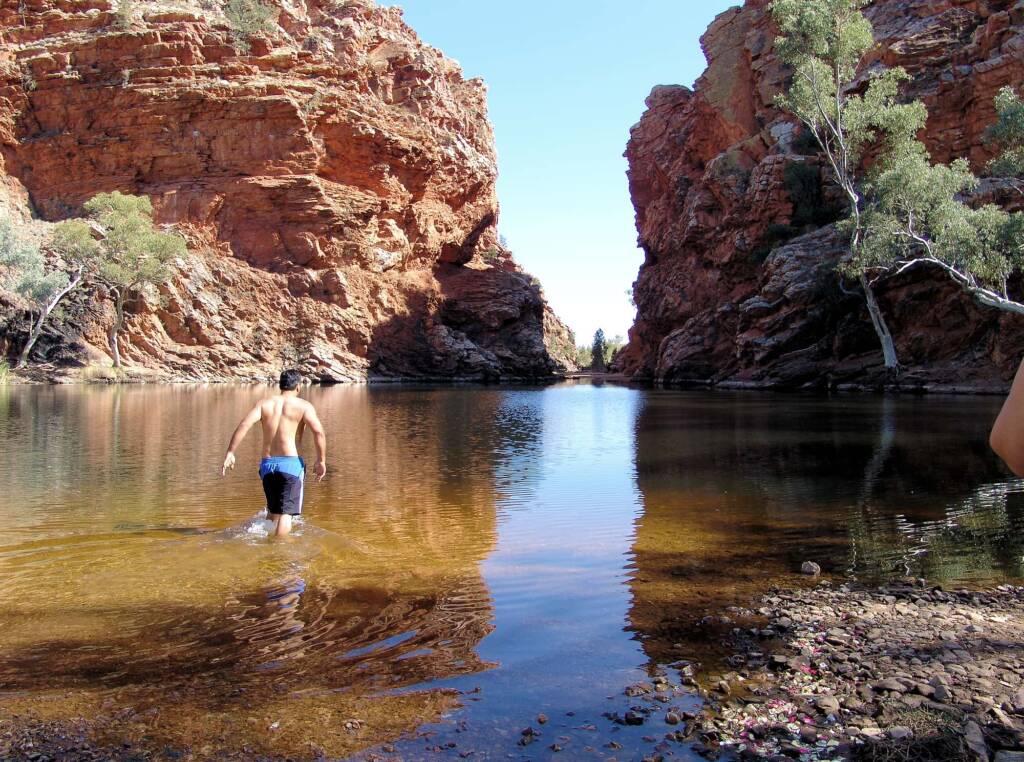 Friends in Alice Springs, Central Australia