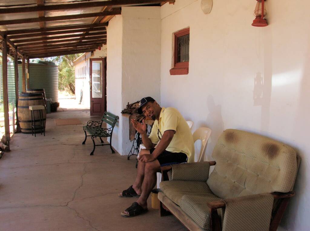 Friends in Alice Springs, Central Australia
