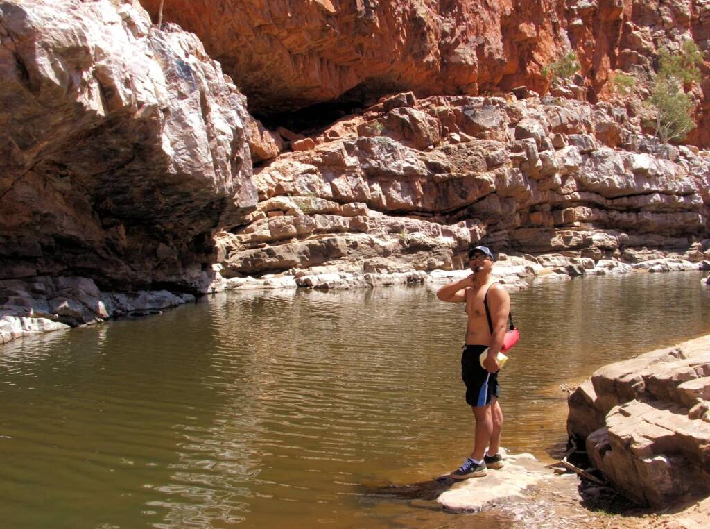 Friends in Alice Springs, Central Australia