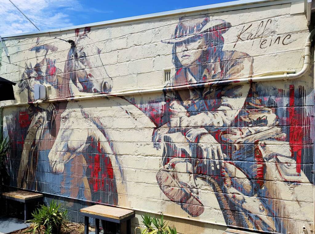 House of Tallulah Mural, 2021 by Kaff-eine