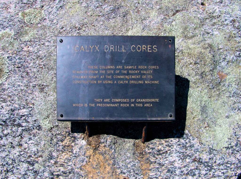 Calyx Drill Cores, Mount Beauty Visitor Information Centre