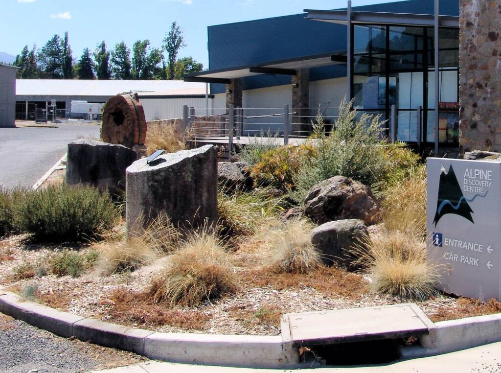 Calyx Drill Cores, Mount Beauty Visitor Information Centre