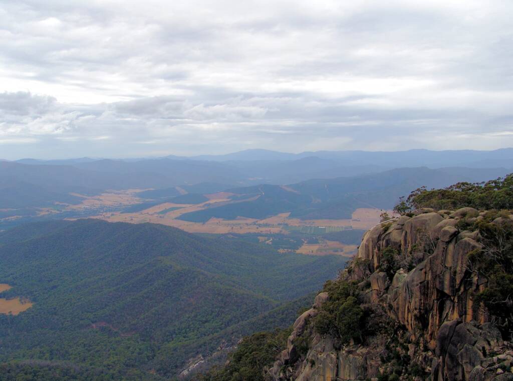 Views from Bents Lookout, The Gorge Precinct / Gorge Day Visitor Area, Mount Buffalo