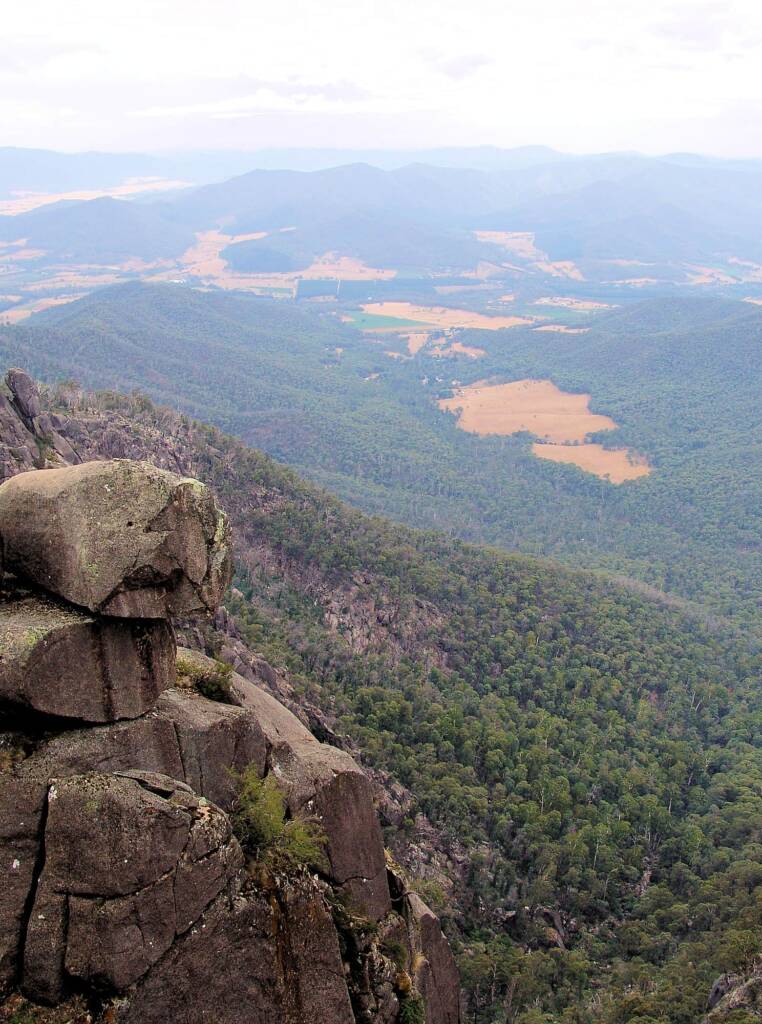 Views from Bents Lookout, The Gorge Precinct / Gorge Day Visitor Area, Mount Buffalo