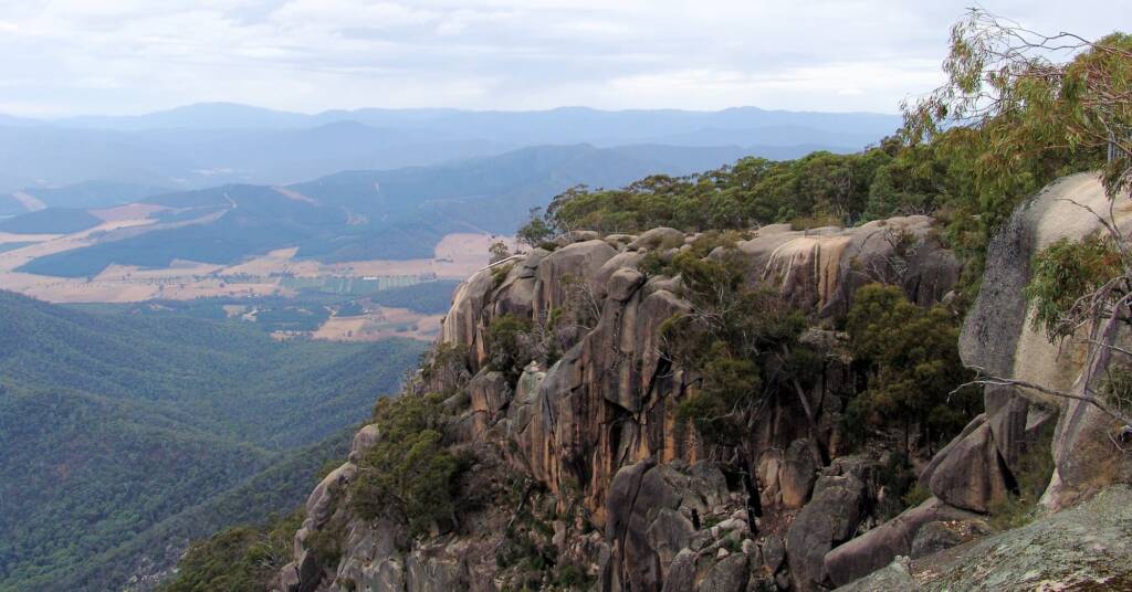 Views from Bents Lookout, The Gorge Precinct / Gorge Day Visitor Area, Mount Buffalo