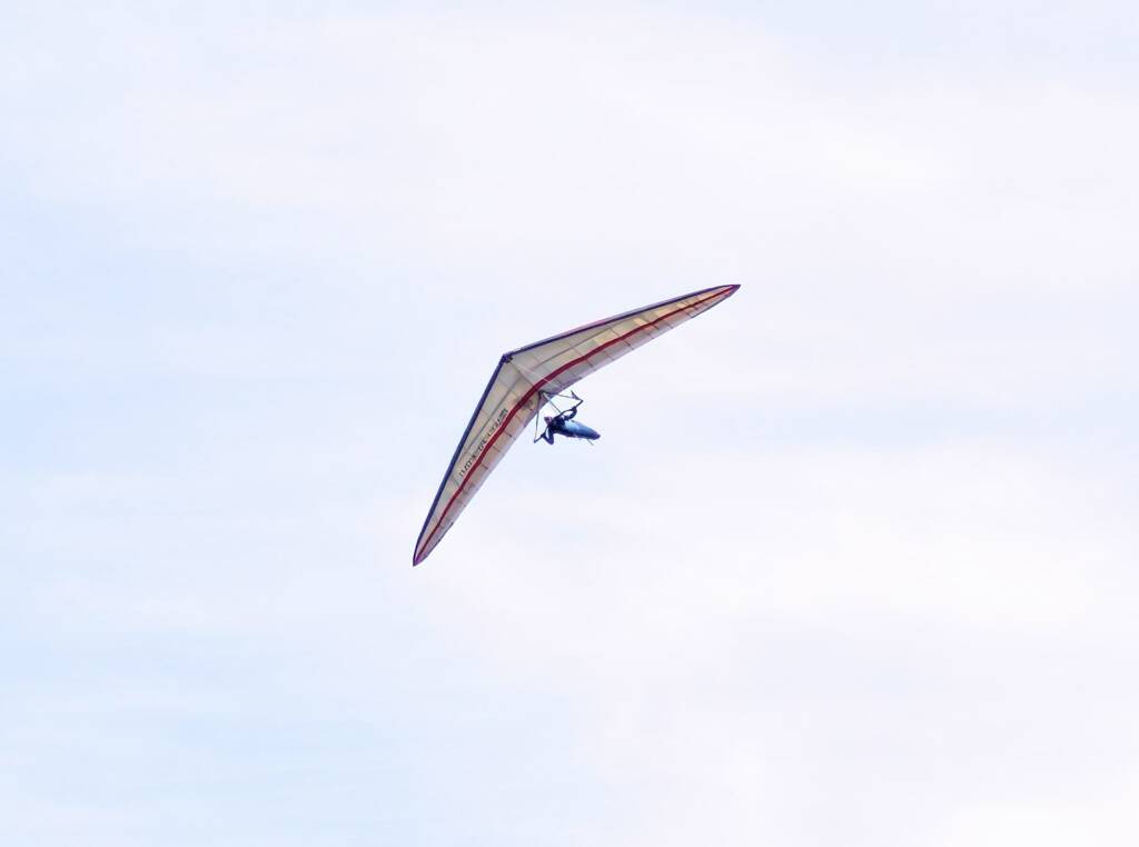 Hang-gliding from Mystic at Bright, VIC