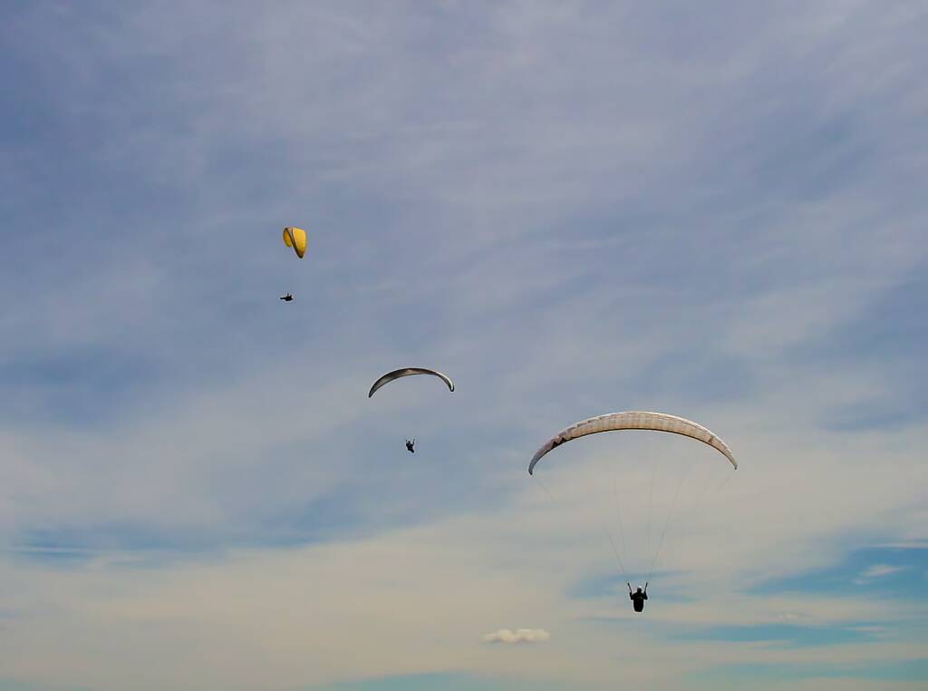 Paragliding from Mystic at Bright, VIC