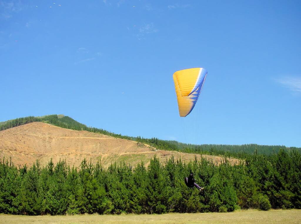 Paragliding from Mystic at Bright, VIC