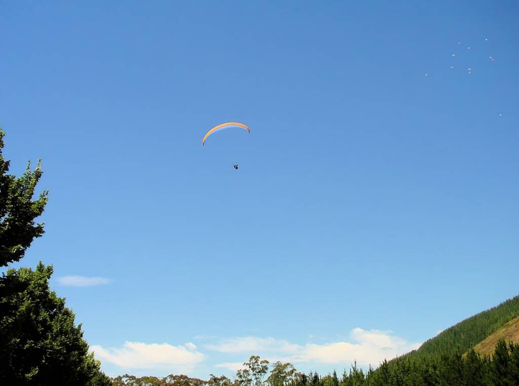 Paragliding from Mystic at Bright, VIC