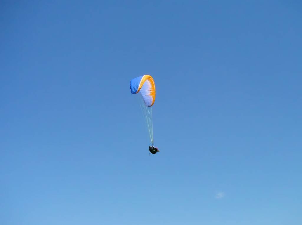 Paragliding from Mystic at Bright, VIC