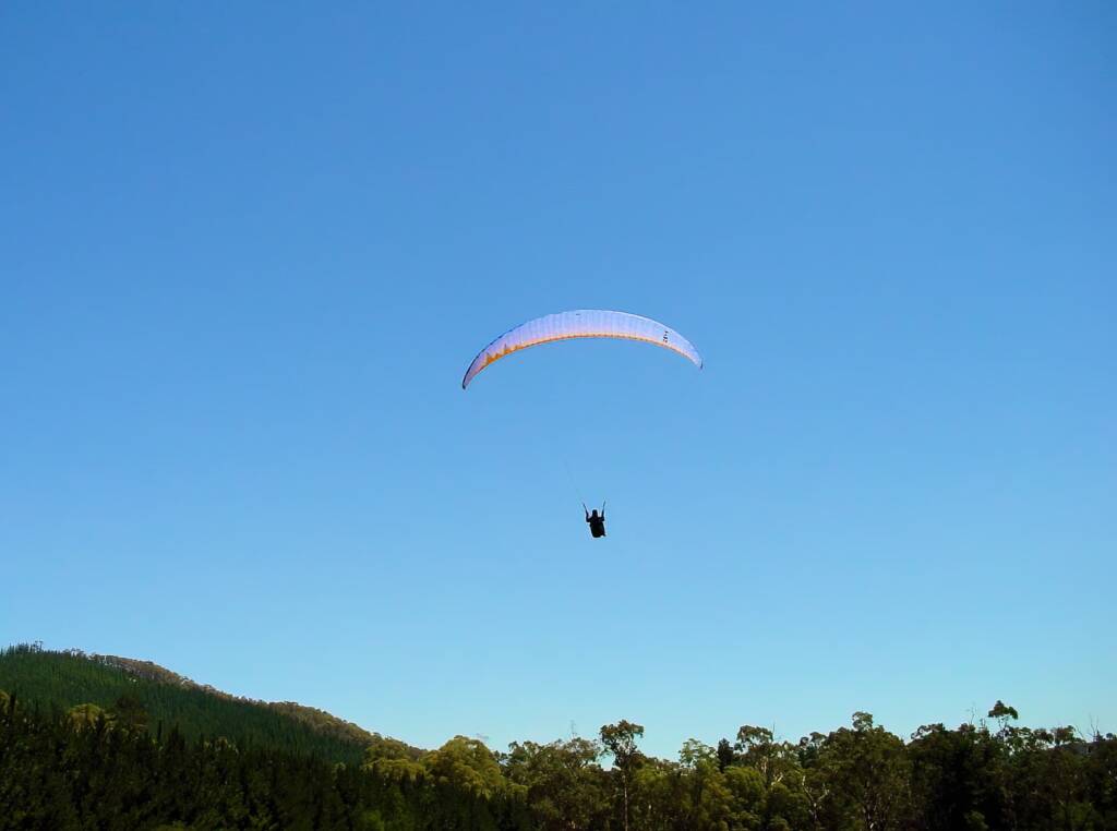 Paragliding from Mystic at Bright, VIC