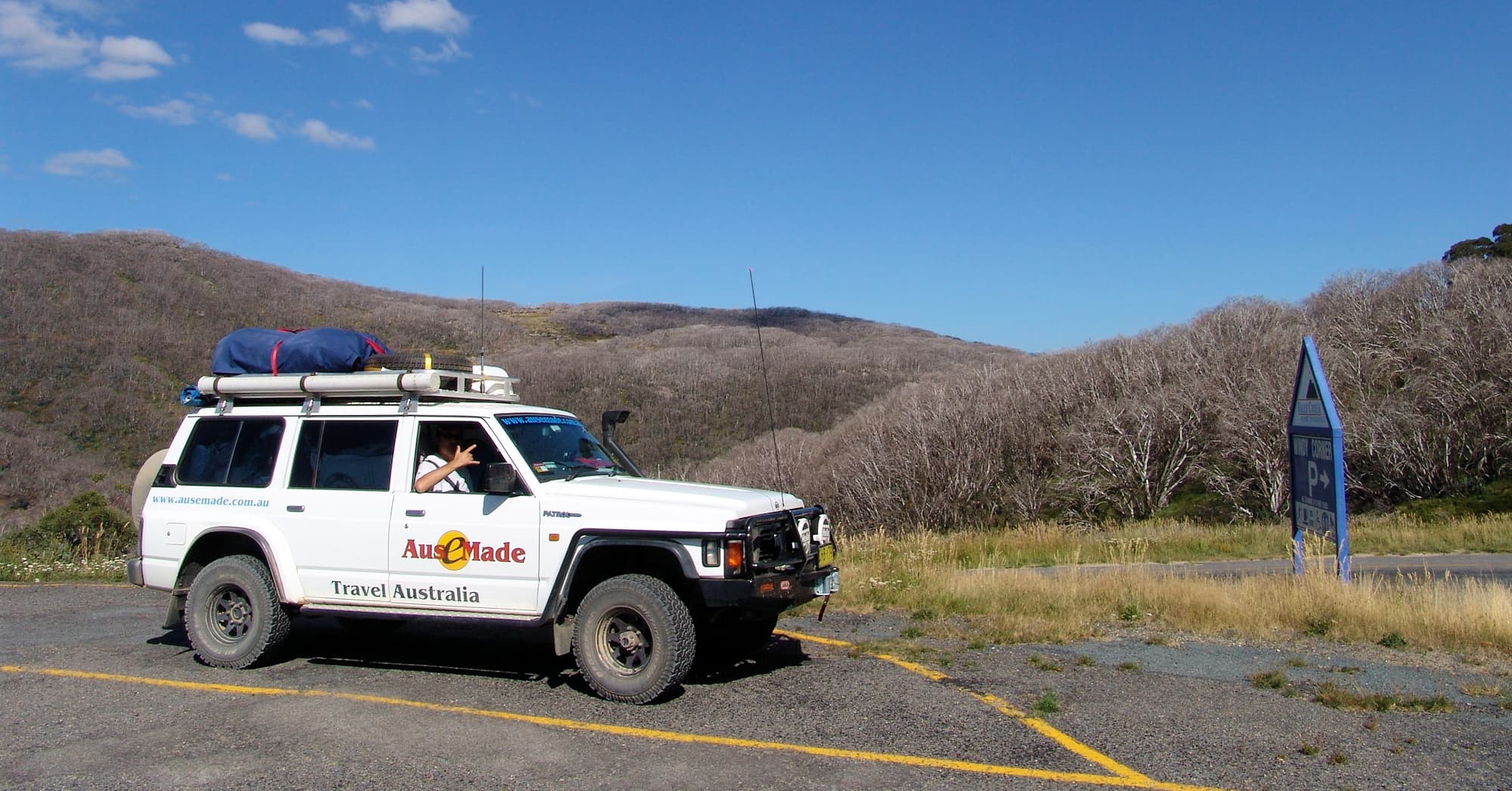 Parking at Falls Creek