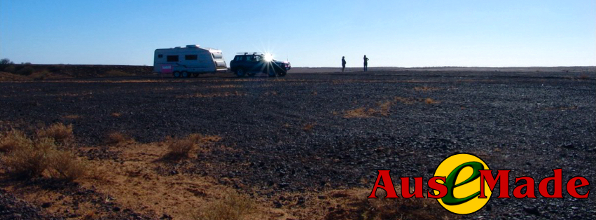 Ausemade Facebook (Timeline) - The Black Gibber Plains along the Oodnadatta Track