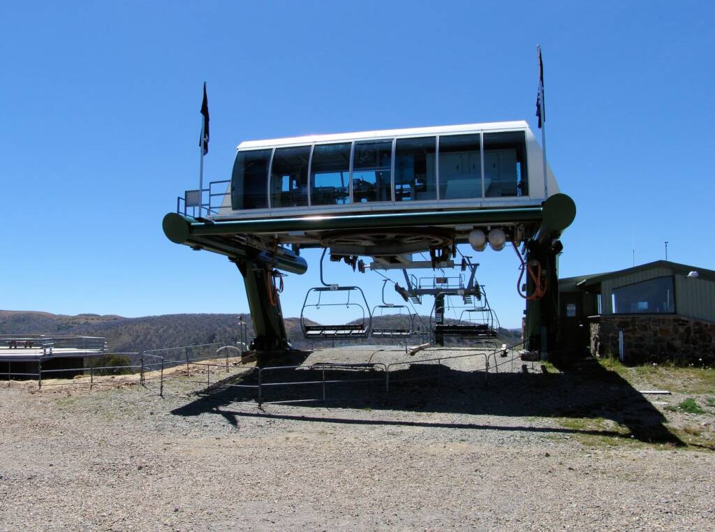 Ski Lift at Mount Hotham