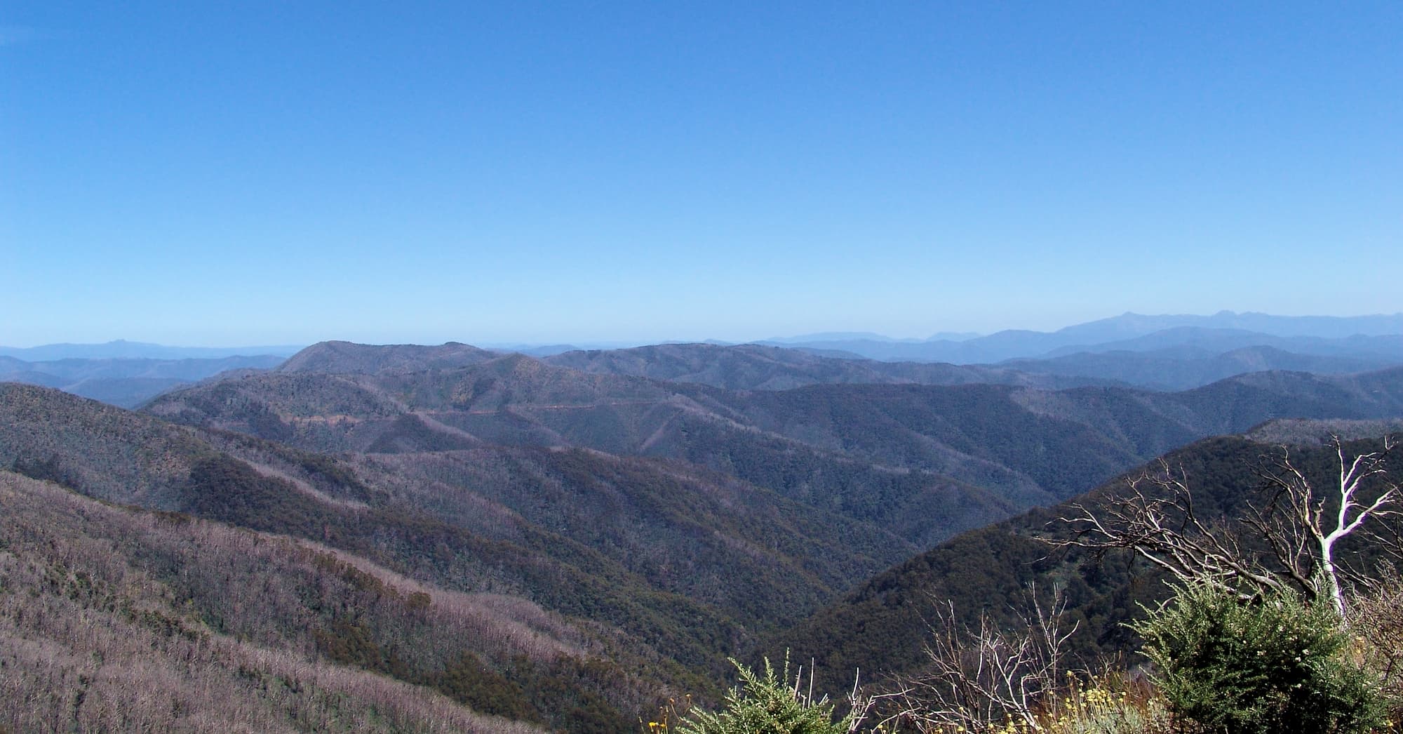 On-route to Mount Hotham, Victorian Alpine Region